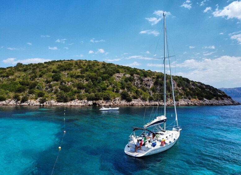 Picture 4 for Activity From Olbia: sailing tour between Tavolara and Cala Moresca