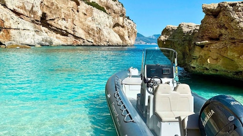From Cala Gonone: Gulf of Orosei Dinghy Trip