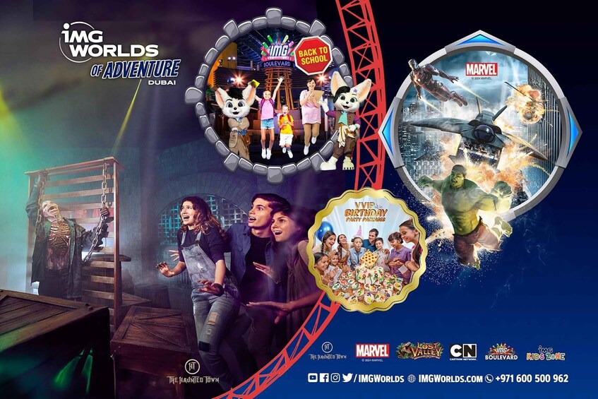 Picture 13 for Activity Dubai: IMG Worlds of Adventure Entrance Ticket