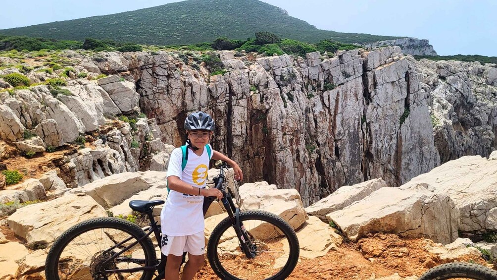 Picture 2 for Activity From Alghero: Le Prigionette Oasis Guided E-Bike Tour