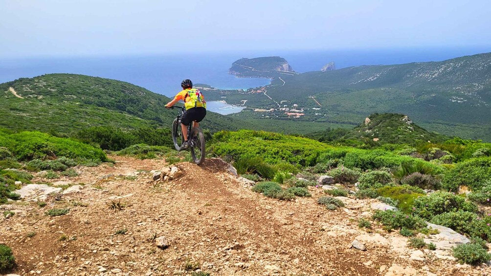 Picture 5 for Activity From Alghero: Le Prigionette Oasis Guided E-Bike Tour