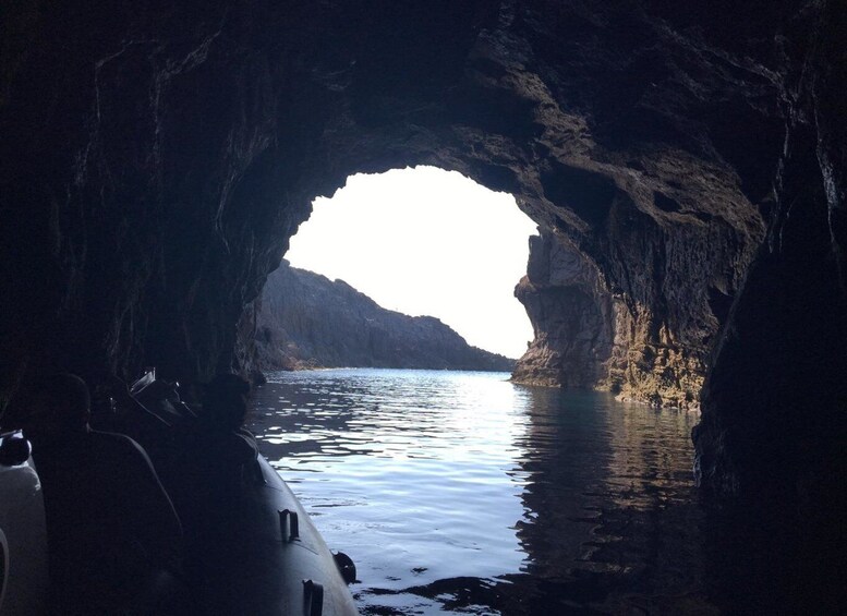 Picture 3 for Activity Sant'Antioco: Scenic Dinghy Tour with Snorkeling Gear