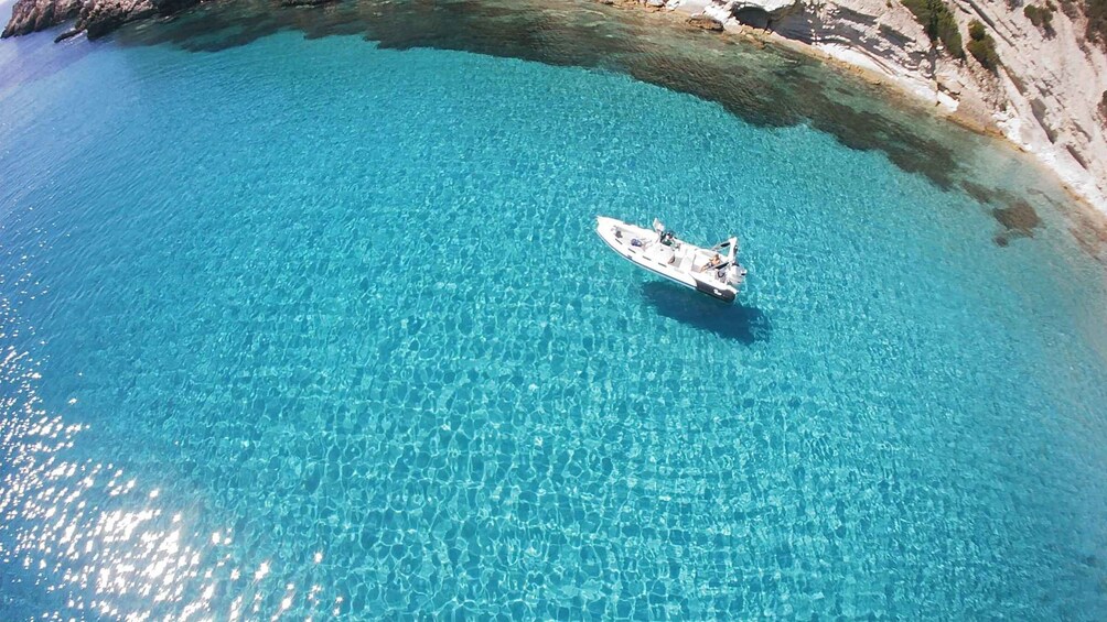 Sant'Antioco: Scenic Dinghy Tour with Snorkeling Gear