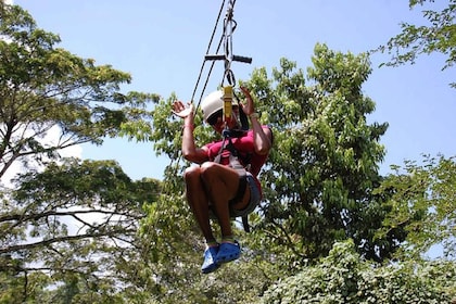 Rainforest Zipline Mystic Mountain Tour fr Montego Bay