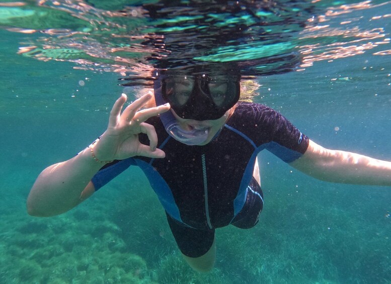 San Teodoro: snorkeling in Molara