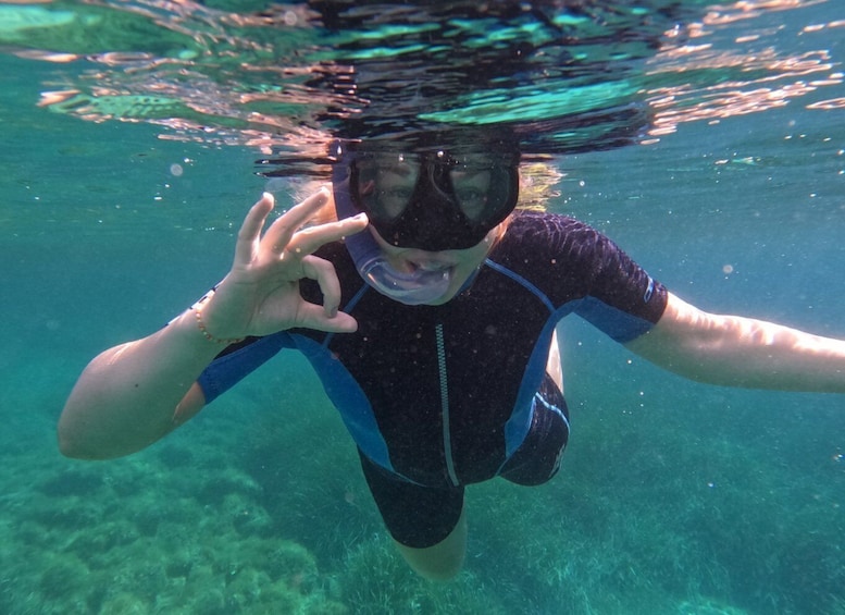 San Teodoro: Snorkelling in Tavolara Marine Protected Area