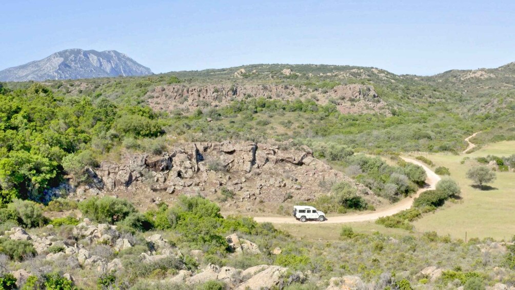 From Orosei: Siniscola private jeep tour