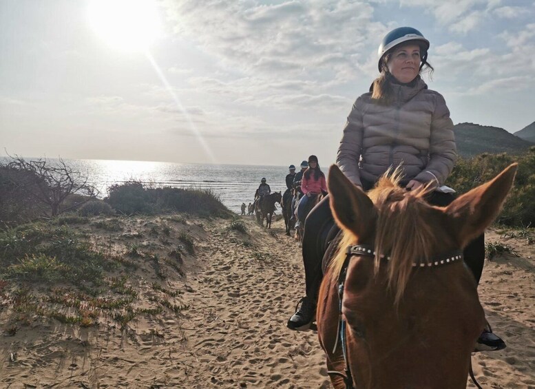 Picture 11 for Activity Alghero: Guided Horseback Ride at Lake Baratz & Porto Ferro