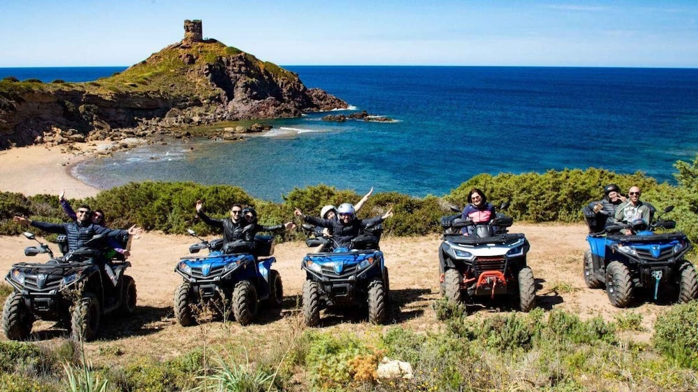 Bosa: Coast and Country Guided Quad Bike Tour