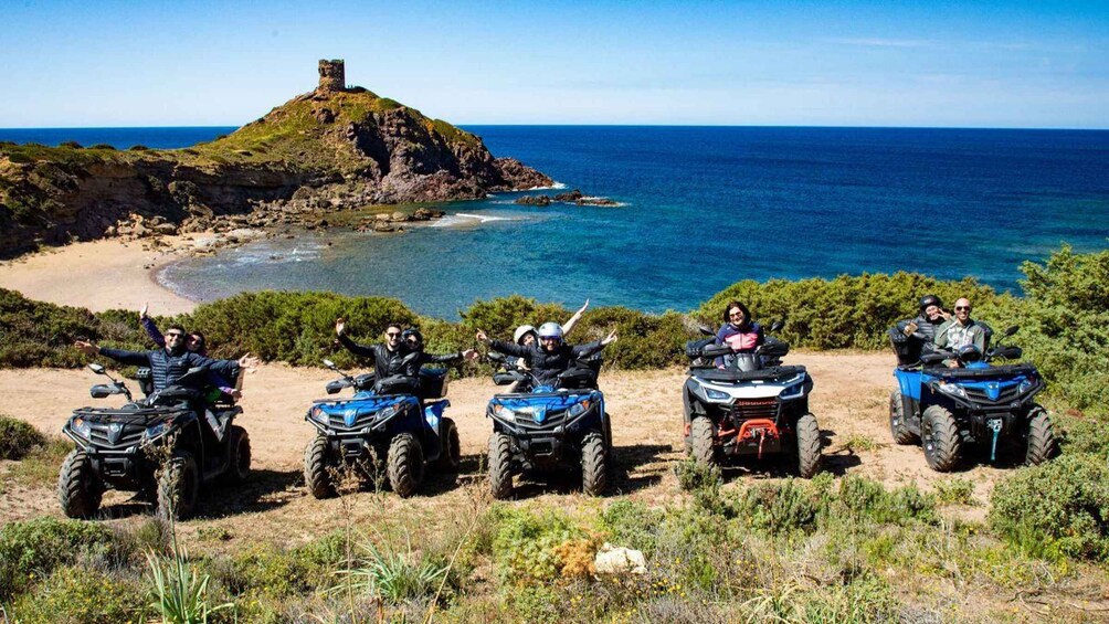 Bosa: Coast and Country Guided Quad Bike Tour