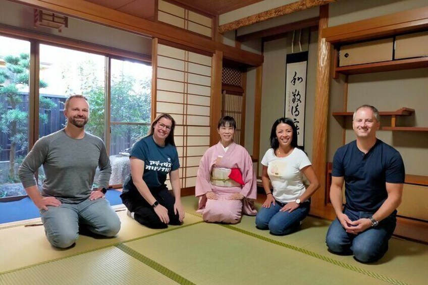 Kyoto Small Group Tea Ceremony at Local House