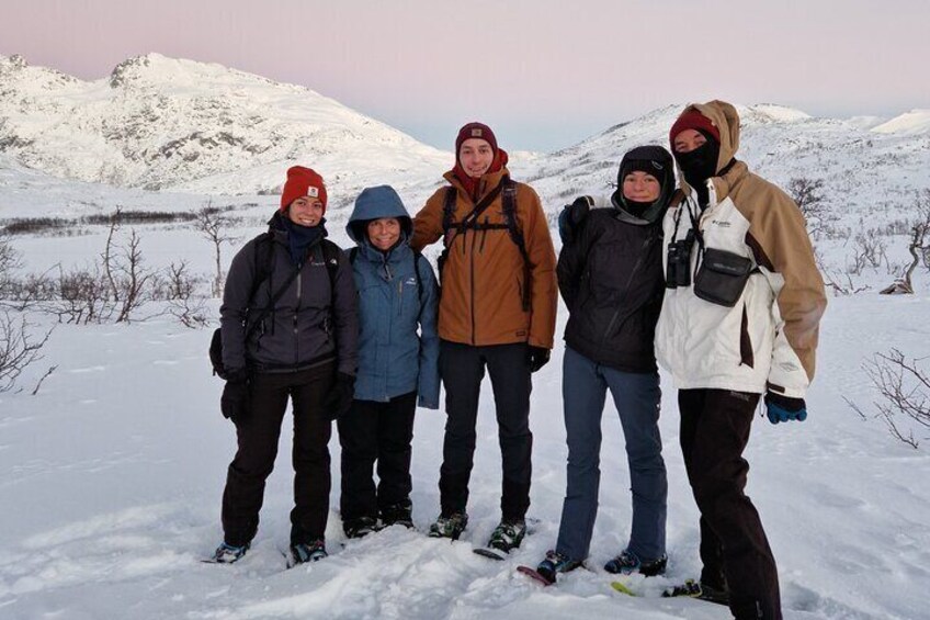 Arctic Snowshoe Hike in Norway