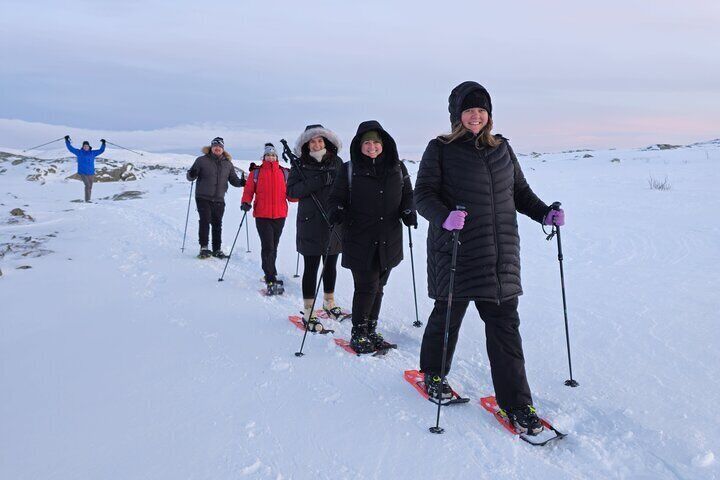 Arctic Snowshoe Hike in Norway