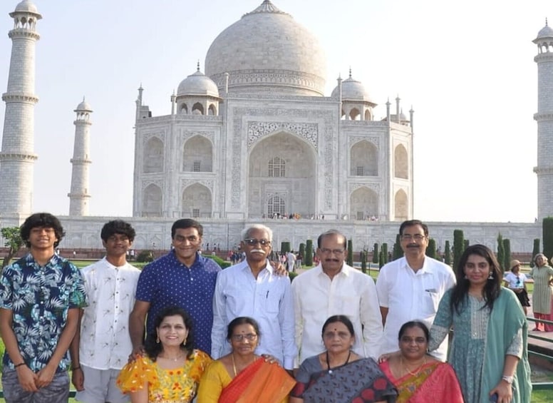 Agra: Taj Mahal & Agra Fort Tour With Delhi Airport Transfer