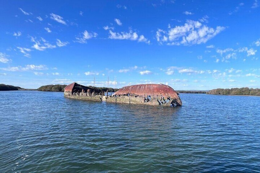 Sunken vessels and their secrets await