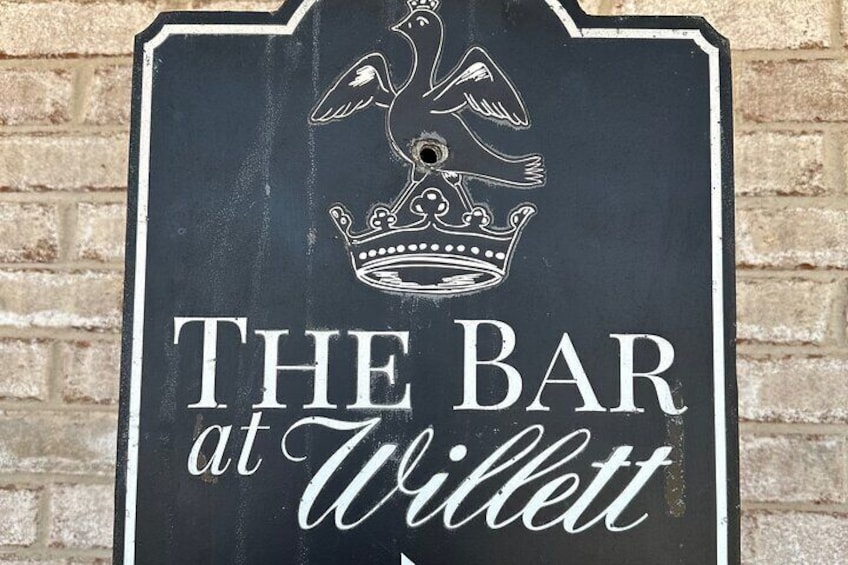The Bar at Willet is a fantastic spot!