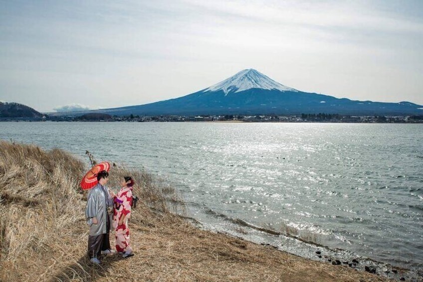 Kimono experience at Fujisan Culture Gallery -Osampo plan