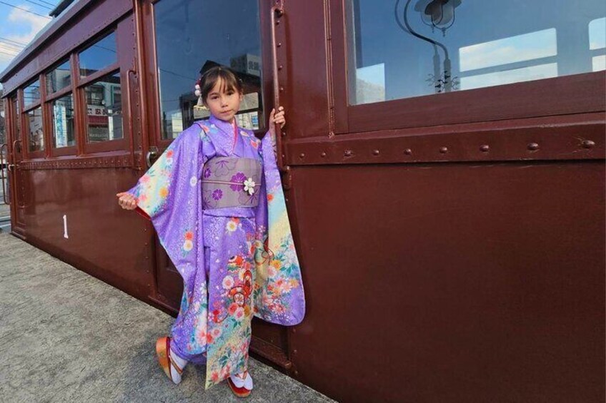Kimono experience at Fujisan Culture Gallery -Osampo plan