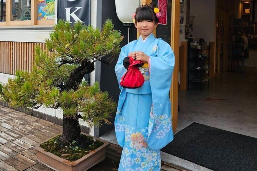 Kimono experience at Fujisan Culture Gallery -Osampo plan