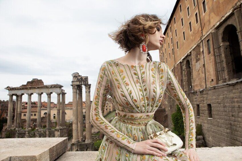 Incredible Private Photoshoot in the wonders of Rome