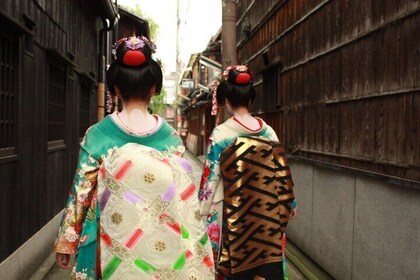 Visite à pied du quartier des geishas de Kyoto Gion - Les histoires de geis...