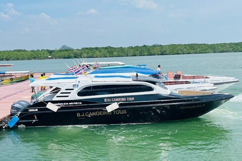 Private Charter Speedboat Phang Nga and Bond Island Voyage