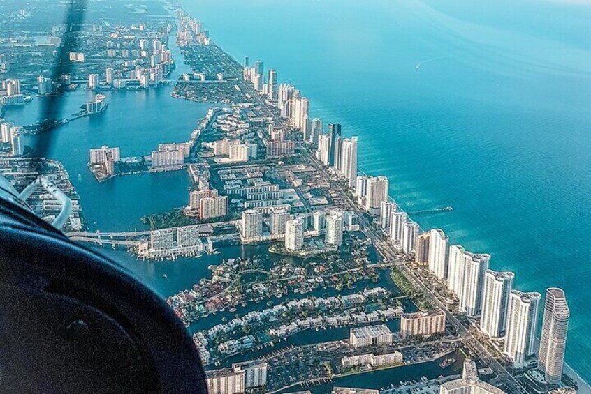 Miami Beach and Key Biscayne Private Airplane Tour