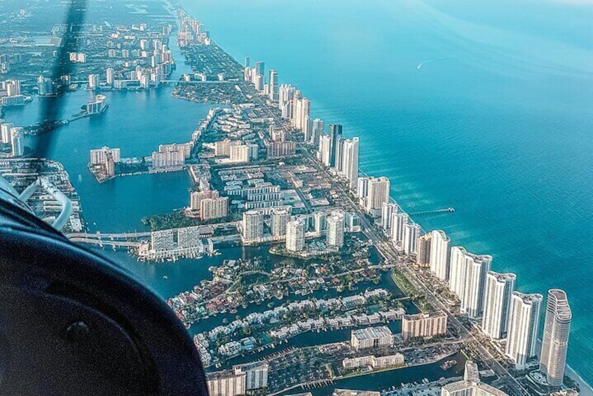 Miami Beach and Key Biscayne Private Airplane Tour
