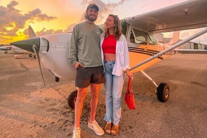 Miami Beach: Luxury Plane Tour with Free Champagne