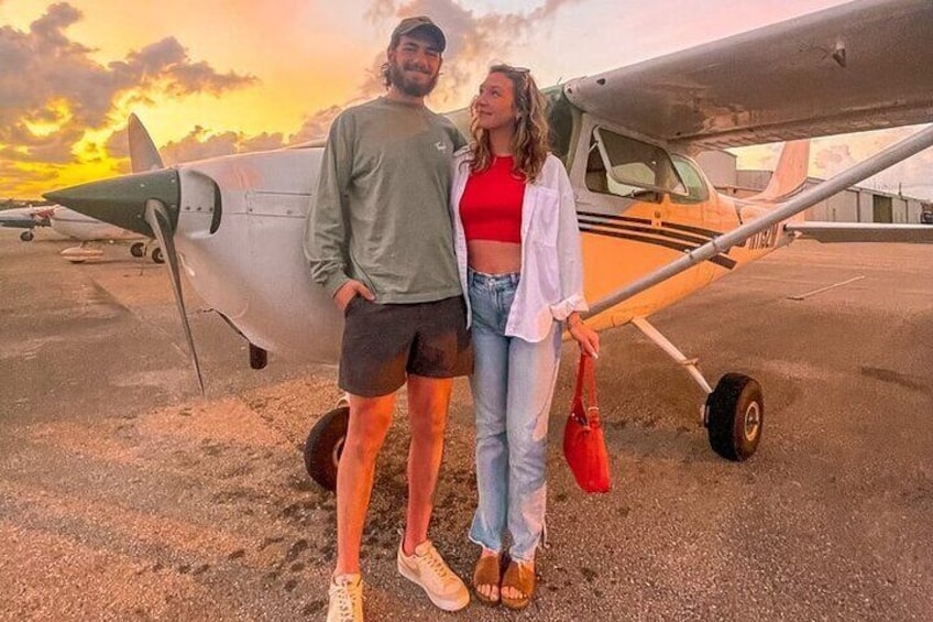 Miami Beach: Luxury Plane Tour with Free Champagne