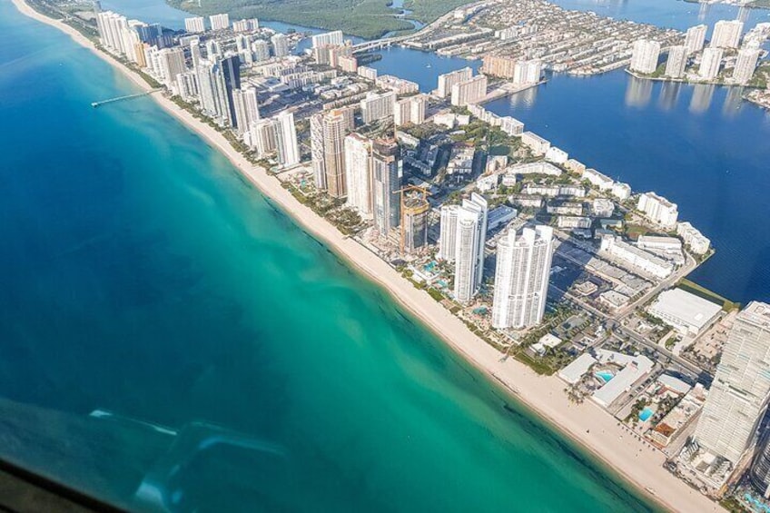 Miami Beach and Key Biscayne Private Airplane Tour