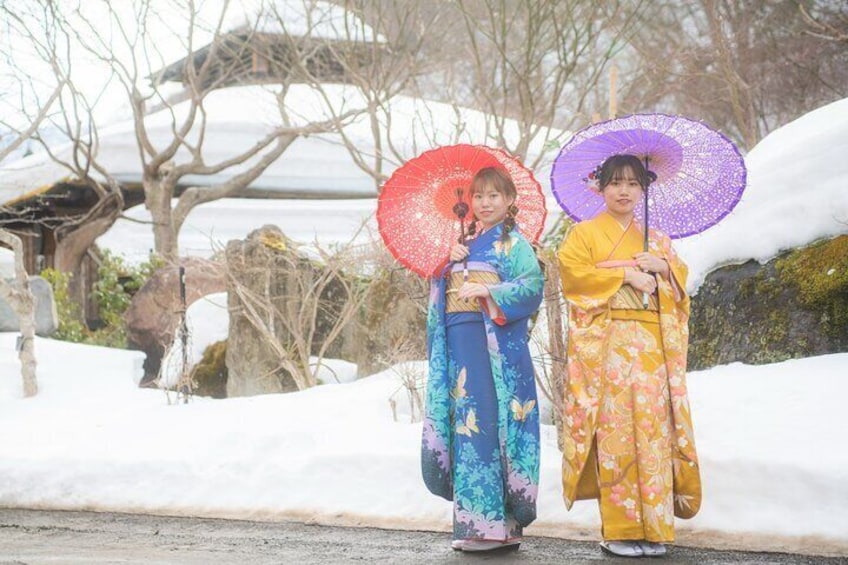 Unforgettable Kimono Experience in Satoyama