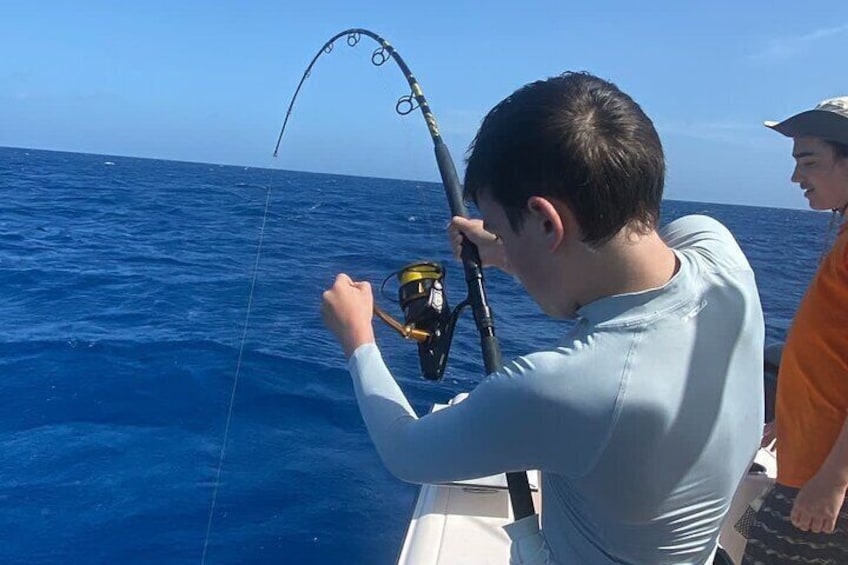 1/2 Day Afternoon Reef/Bottom Fishing Charter on "Shady Grady"