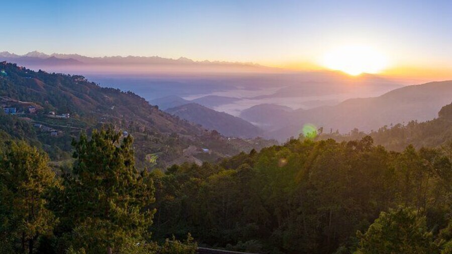 Sunrise at Nagarkot