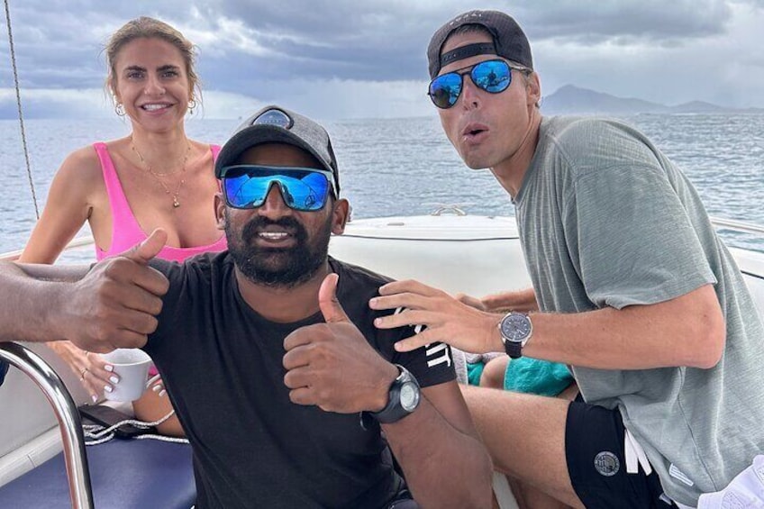 Captain Kevin & guests