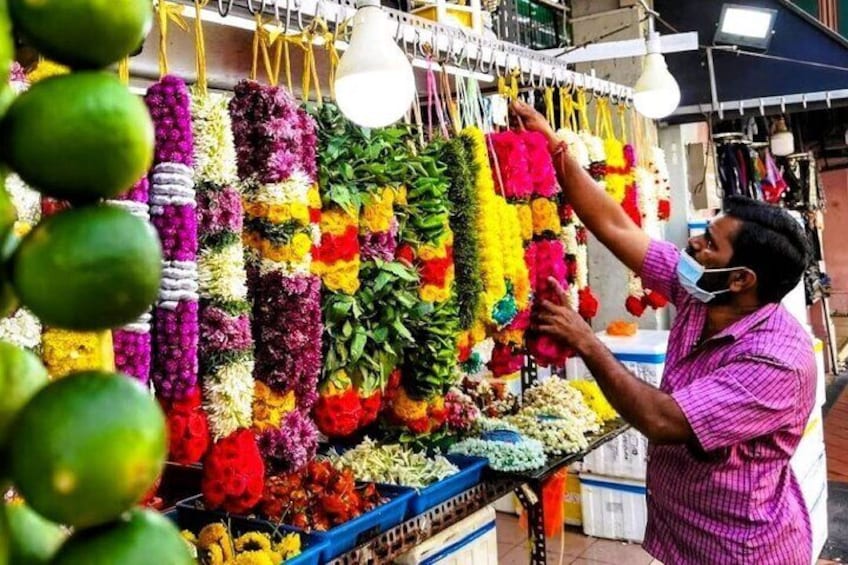 Flower Shop in Little India
