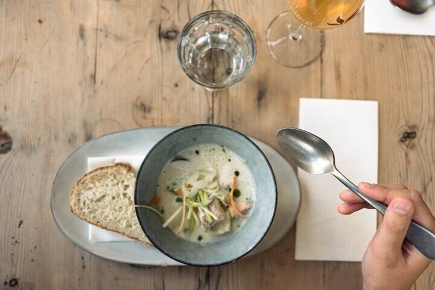 Amazing fish-based meals.