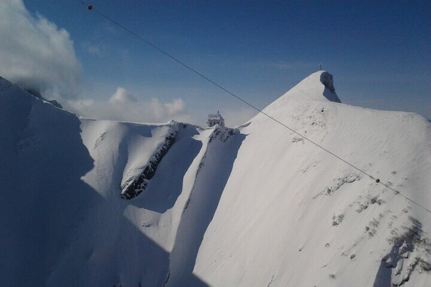 Mt. Pilatus Private tour from Basel (Winter)