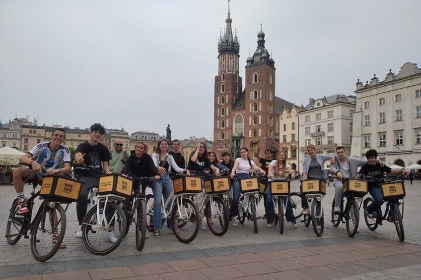 2 Hours Guided Bike Tour in Krakow