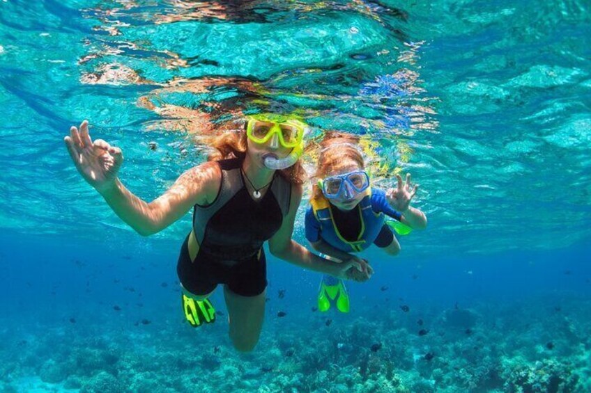 Snorkel crystal clear waters