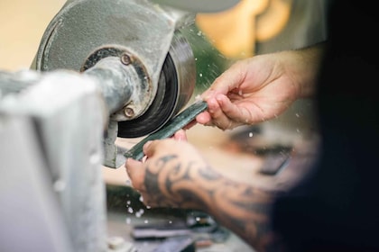 Rotorua : Expérience de sculpture sur jade dans un atelier local