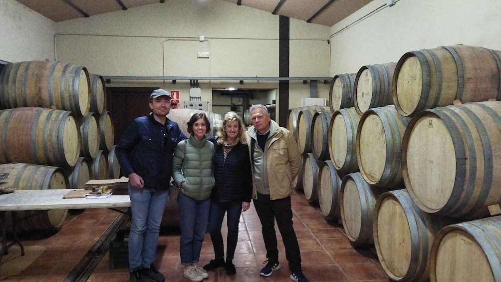 Picture 4 for Activity Guided vineyard&cellar tour + 5 wine tasting with tapas