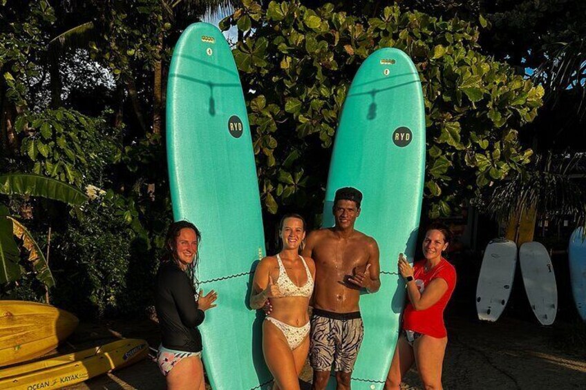 Private Surfing Lessons in Tamarindo Costa Rica