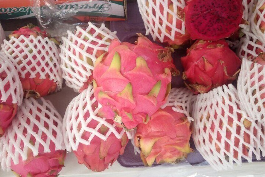 Tropical Brazilian Fruit Tasting Tour at a Local Farmers Market