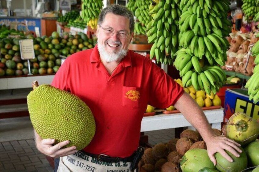 An iconic and famous fruit stand awaits your visit