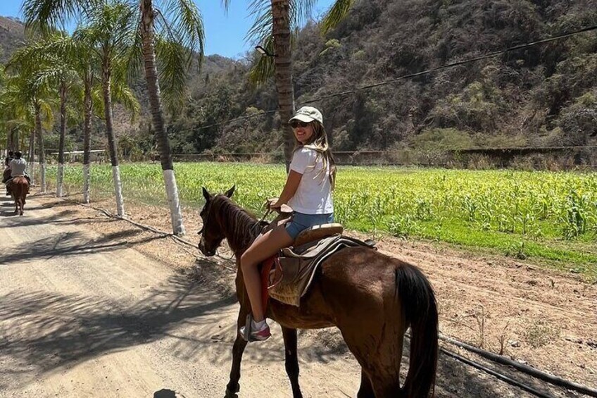 Horseback Riding and Tequila Tasting Experience