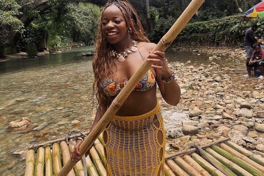 Royal Reggae Bamboo Rafting
