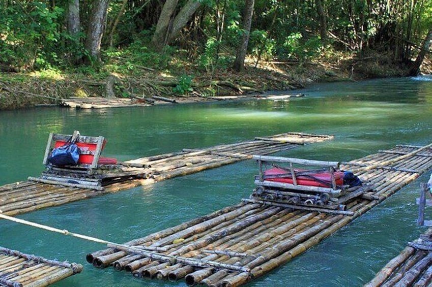 Royal Reggae Bamboo Rafting