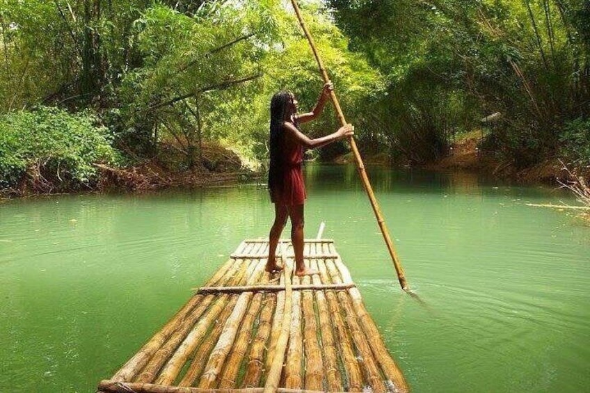 Royal Reggae Bamboo Rafting