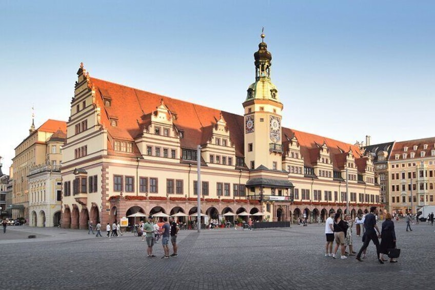 Old town hall, market